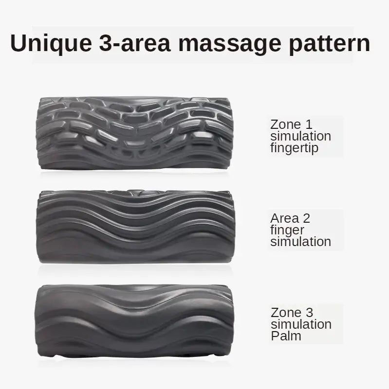 three different types of massage mats