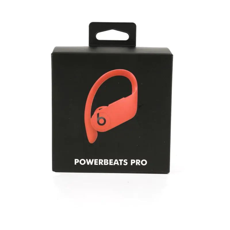 a box of powerbeats pro headphones on a white background