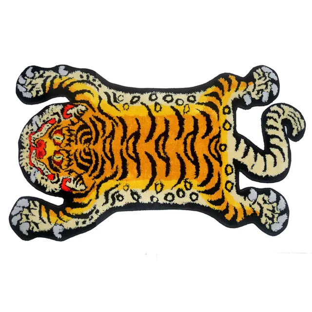 a picture of a tiger on a white background