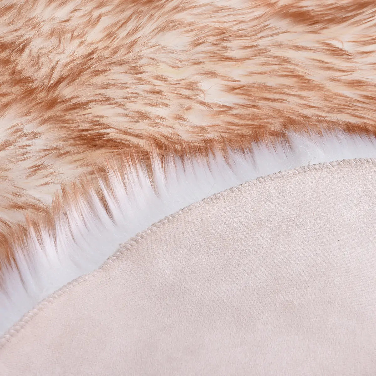 a close up of a furry animal skin
