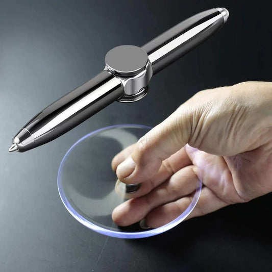 a person holding a magnifying glass in their hand