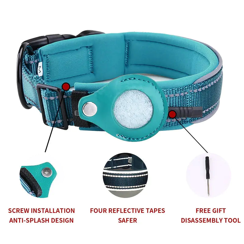 a dog collar with instructions on how to use it