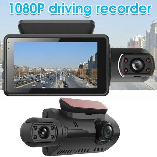 an image of a car recorder with a camera attached to it