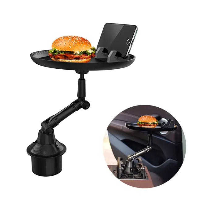 a cell phone holder with a hamburger on it