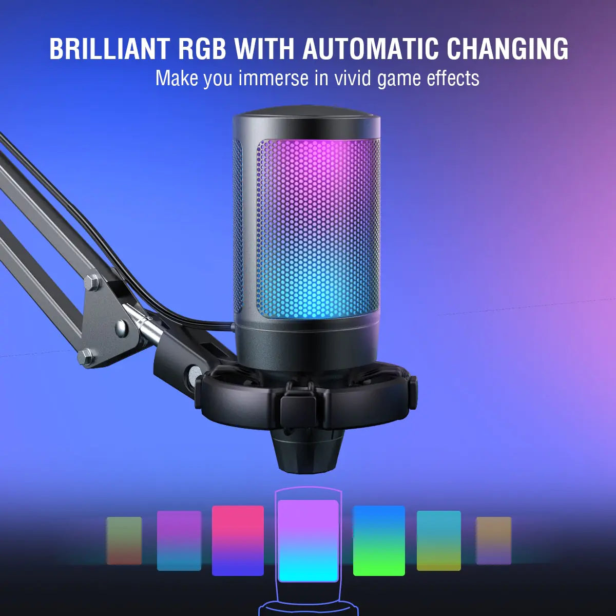 a picture of a bluetooth speaker with automatic changing colors
